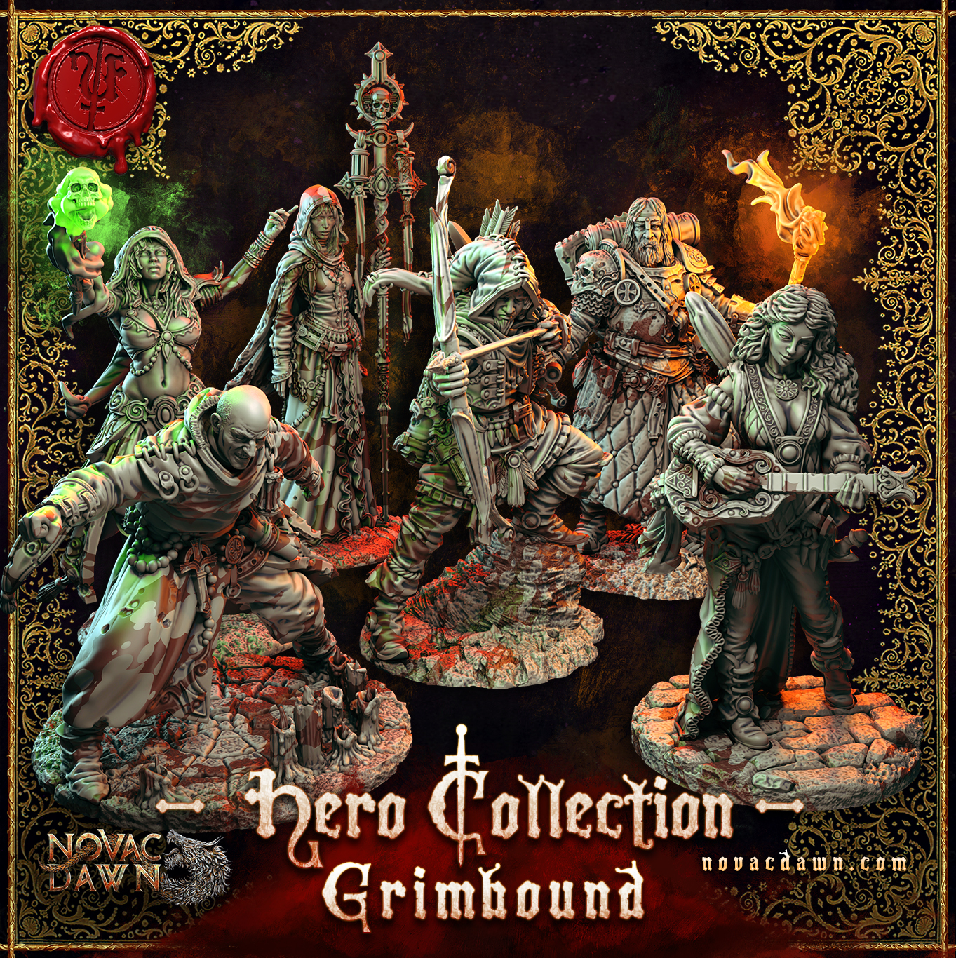 Hero Collection: Grimbound - 32mm & 75 mm